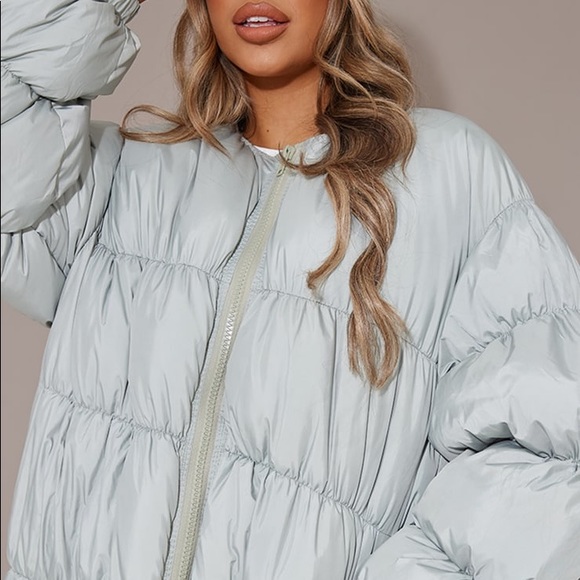 PLT | Sage Green Puffer - Picture 4 of 5